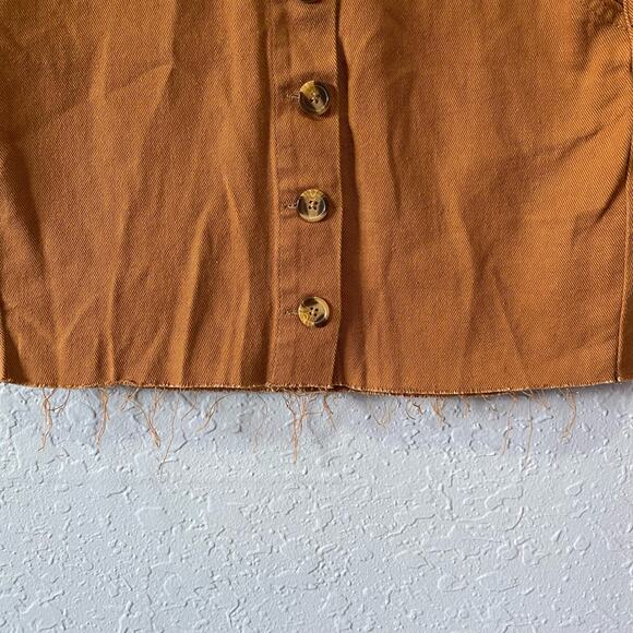 Missguided Button Down Skirt Size 6 New with tags - Picture 4 of 10